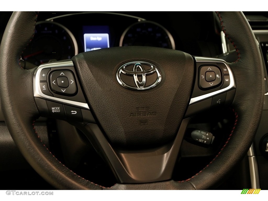 2015 Camry SE - Attitude Black Metallic / Black photo #6