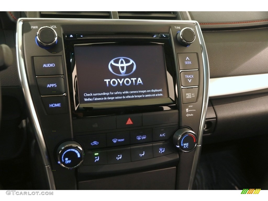 2015 Camry SE - Attitude Black Metallic / Black photo #8