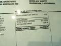 2019 Chevrolet Corvette Stingray Coupe Window Sticker