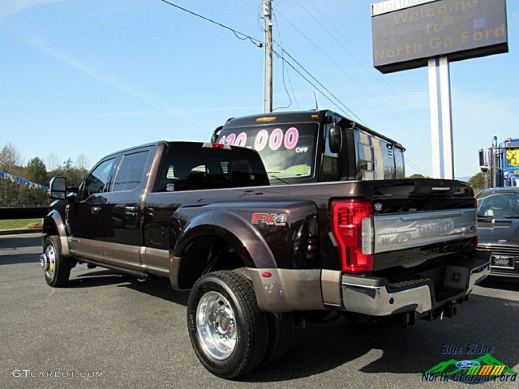 2018 F450 Super Duty King Ranch Crew Cab 4x4 - Magma Red / King Ranch Java photo #3