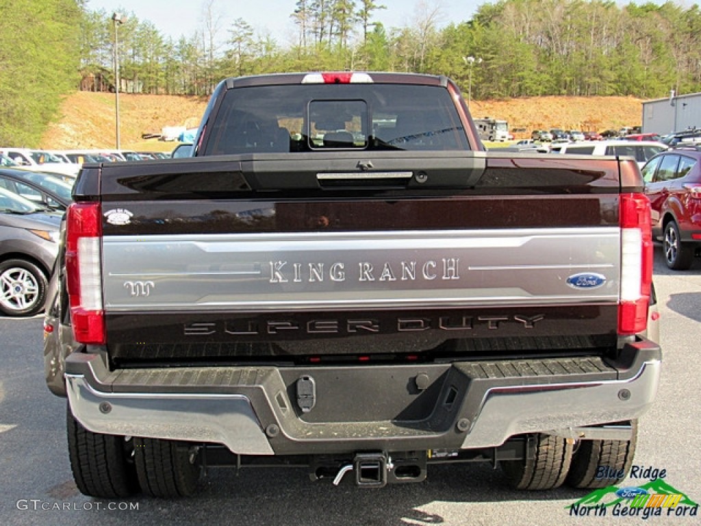 2018 F450 Super Duty King Ranch Crew Cab 4x4 - Magma Red / King Ranch Java photo #4