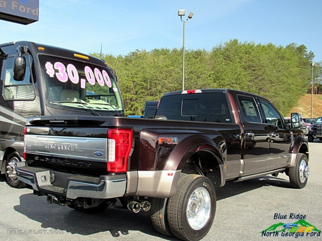 2018 F450 Super Duty King Ranch Crew Cab 4x4 - Magma Red / King Ranch Java photo #5