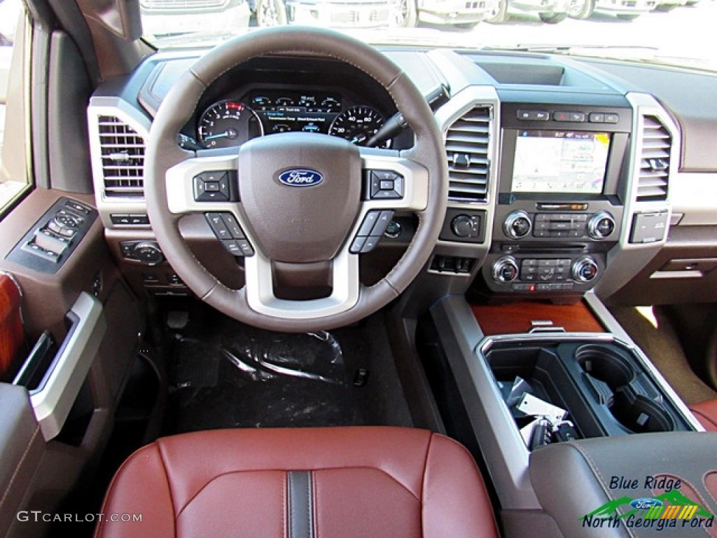 2018 F450 Super Duty King Ranch Crew Cab 4x4 - Magma Red / King Ranch Java photo #14