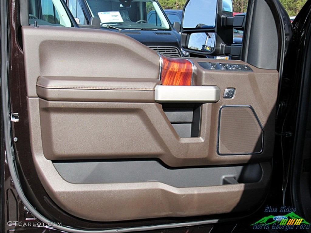 2018 F450 Super Duty King Ranch Crew Cab 4x4 - Magma Red / King Ranch Java photo #31