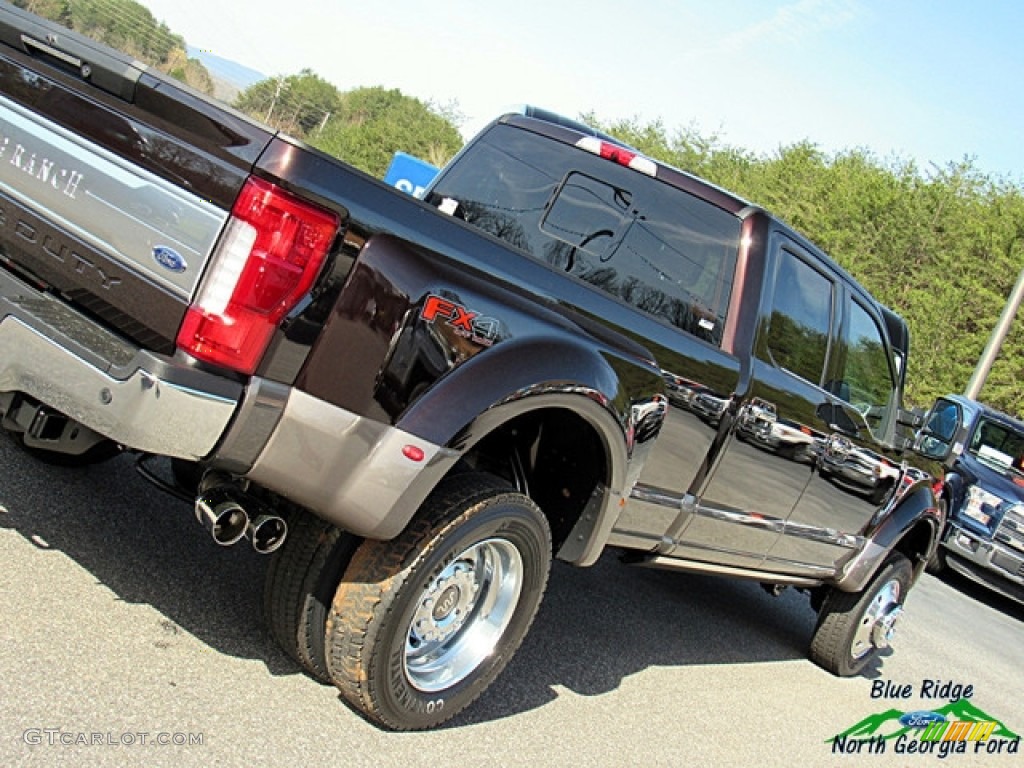 2018 F450 Super Duty King Ranch Crew Cab 4x4 - Magma Red / King Ranch Java photo #37