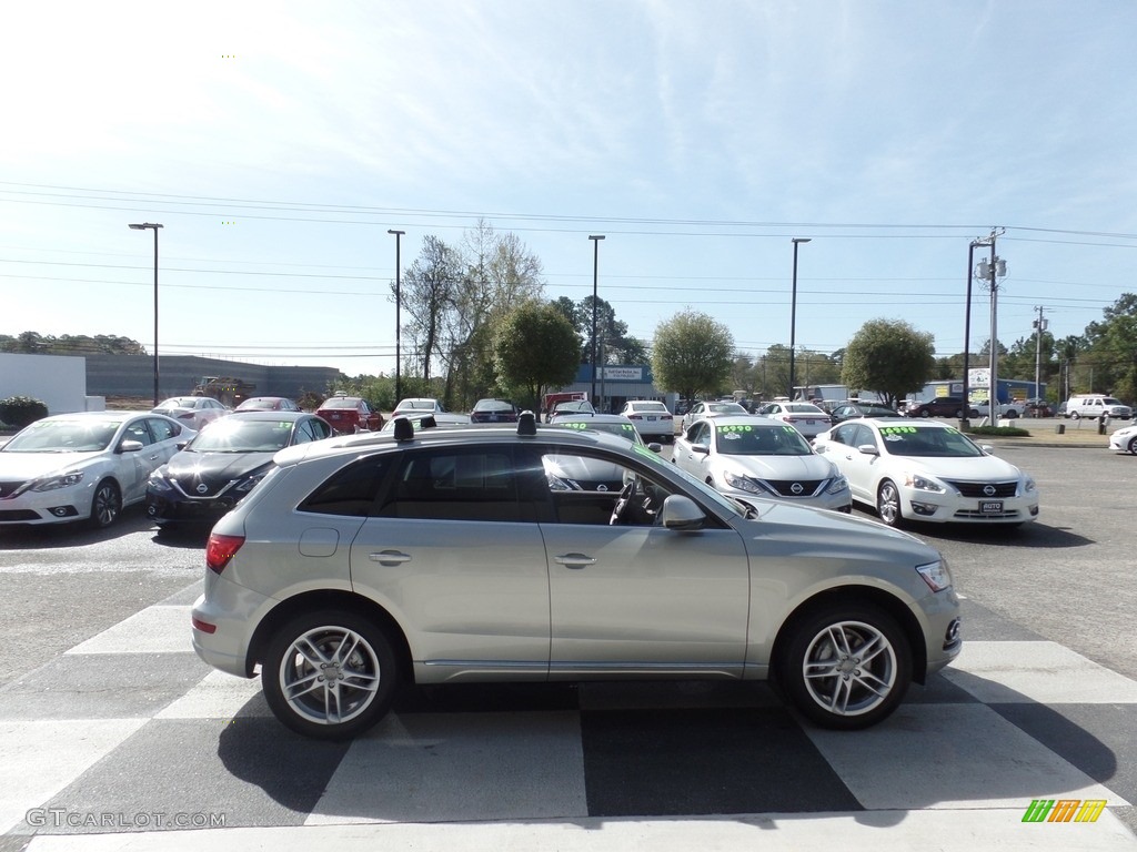 2015 Q5 2.0 TFSI Premium Plus quattro - Florett Silver Metallic / Pistachio Beige photo #3