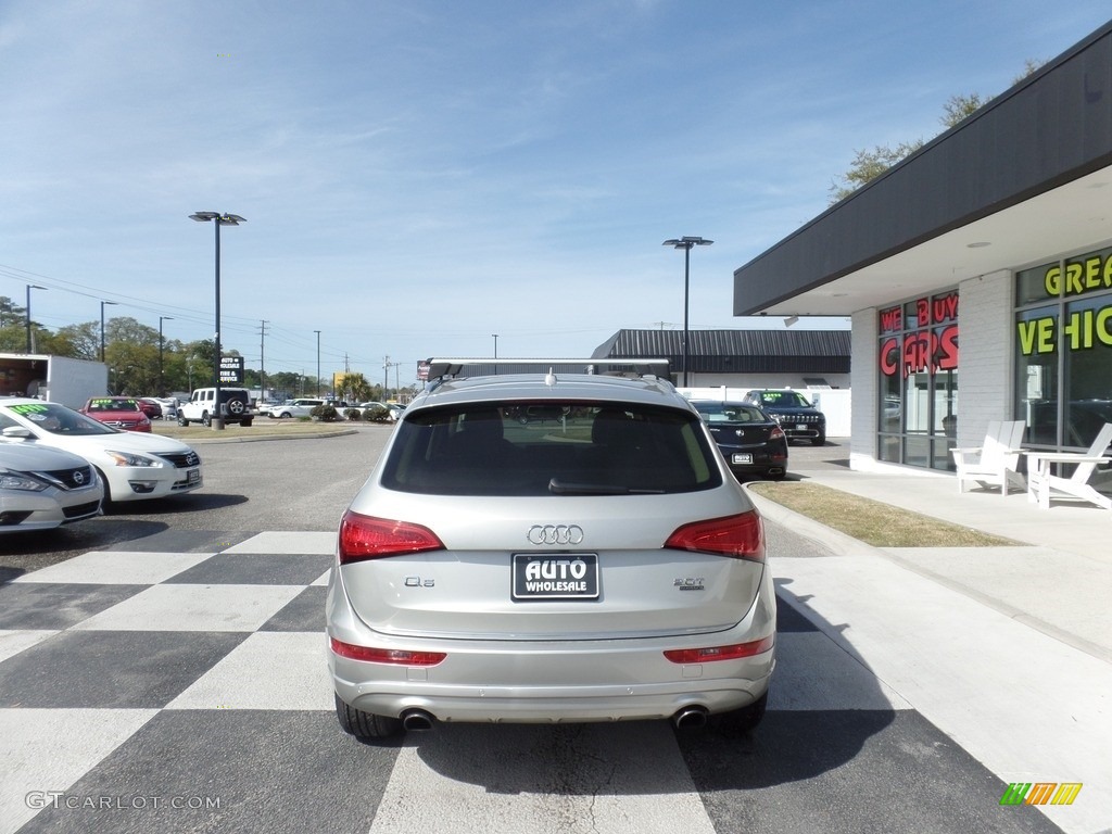 2015 Q5 2.0 TFSI Premium Plus quattro - Florett Silver Metallic / Pistachio Beige photo #4