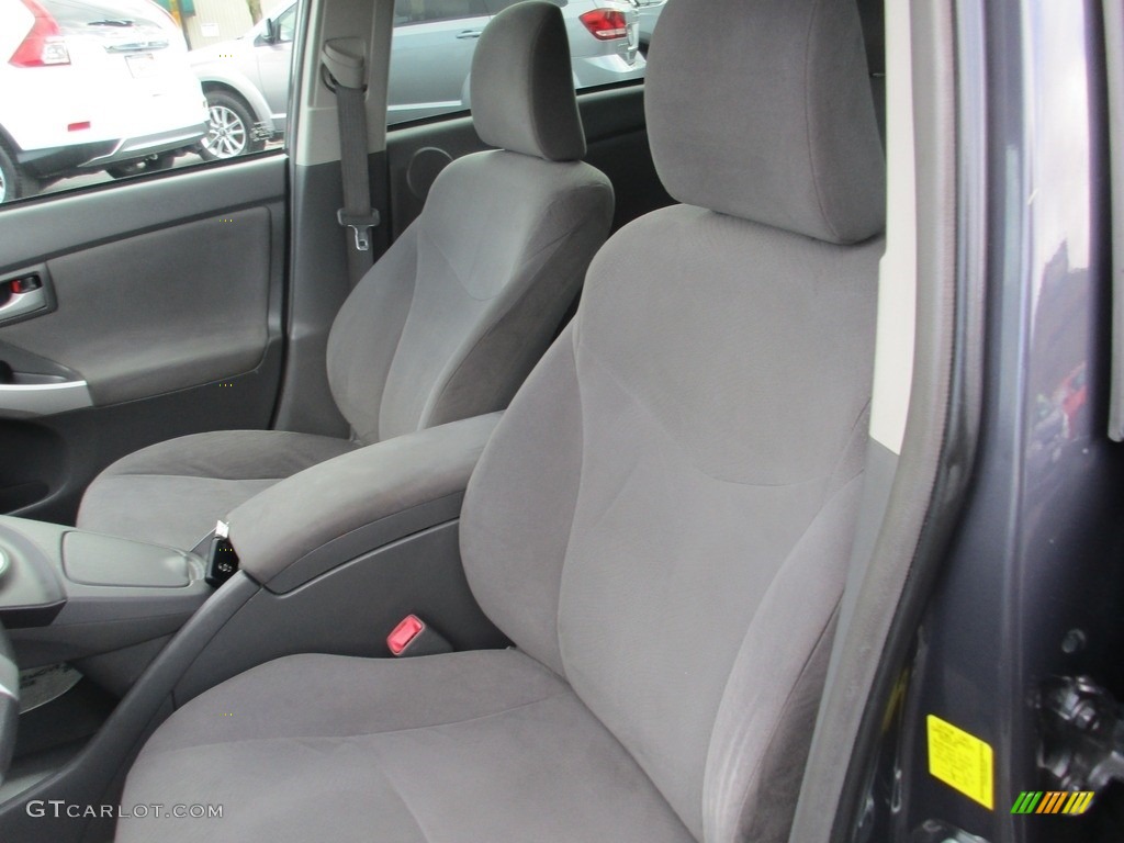 2010 Prius Hybrid IV - Classic Silver Metallic / Misty Gray photo #8