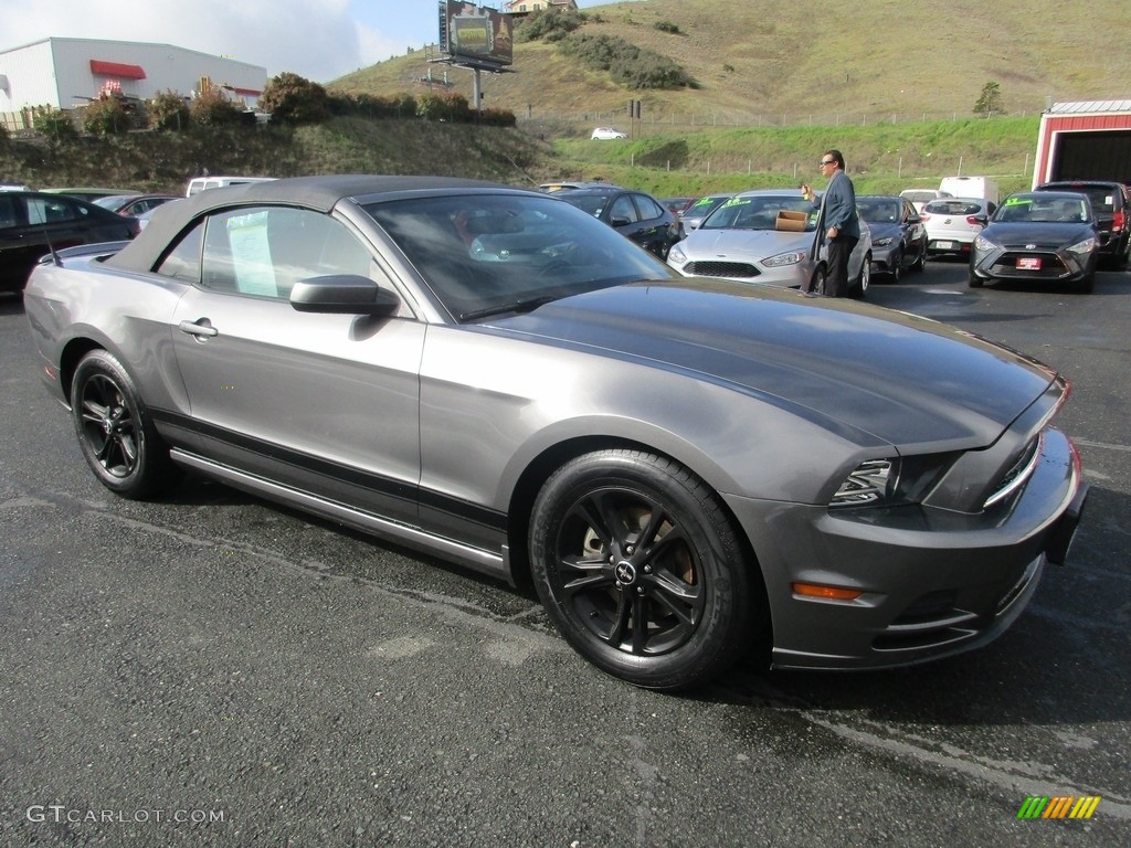 2014 Mustang V6 Convertible - Sterling Gray / Charcoal Black photo #1
