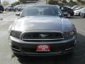 2014 Sterling Gray Ford Mustang V6 Convertible  photo #2