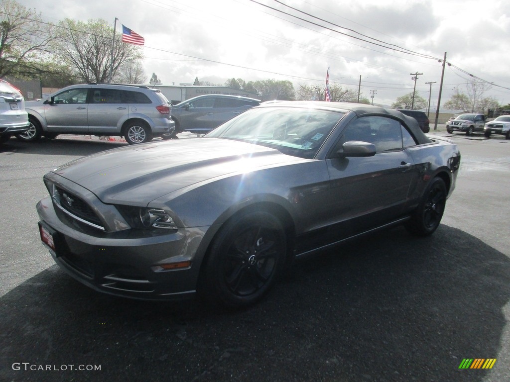 2014 Mustang V6 Convertible - Sterling Gray / Charcoal Black photo #3