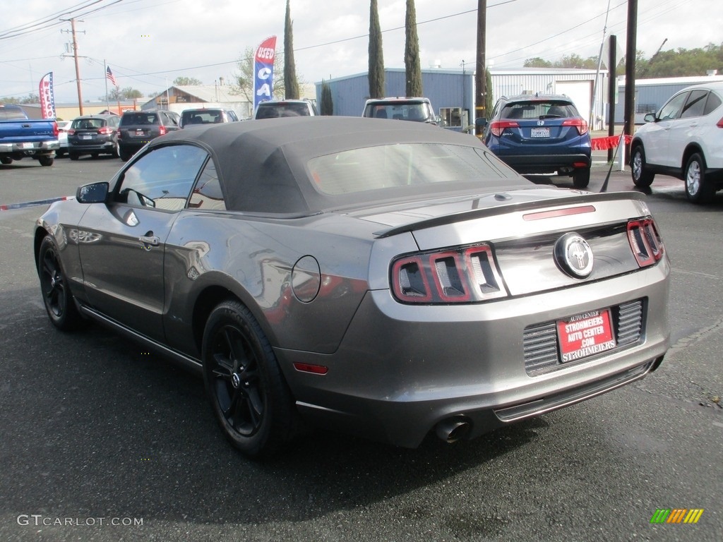 2014 Mustang V6 Convertible - Sterling Gray / Charcoal Black photo #5
