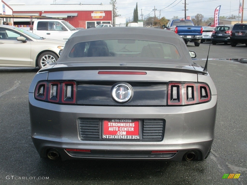 2014 Mustang V6 Convertible - Sterling Gray / Charcoal Black photo #6