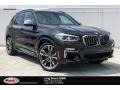 2018 Black Sapphire Metallic BMW X3 M40i  photo #1