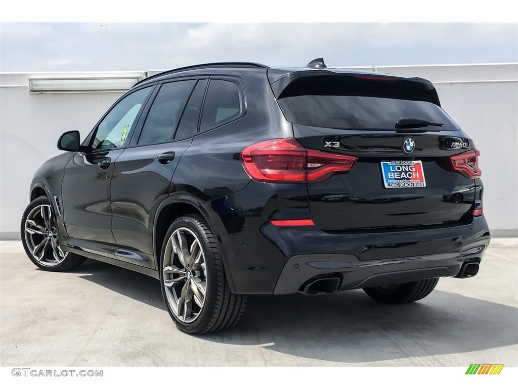 2018 X3 M40i - Black Sapphire Metallic / Black photo #3