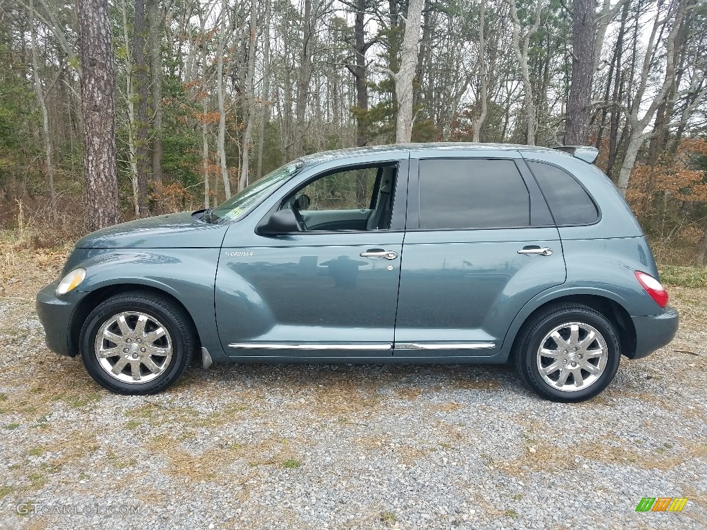 2006 PT Cruiser Limited - Magnesium Green Pearl / Pastel Slate Gray photo #2