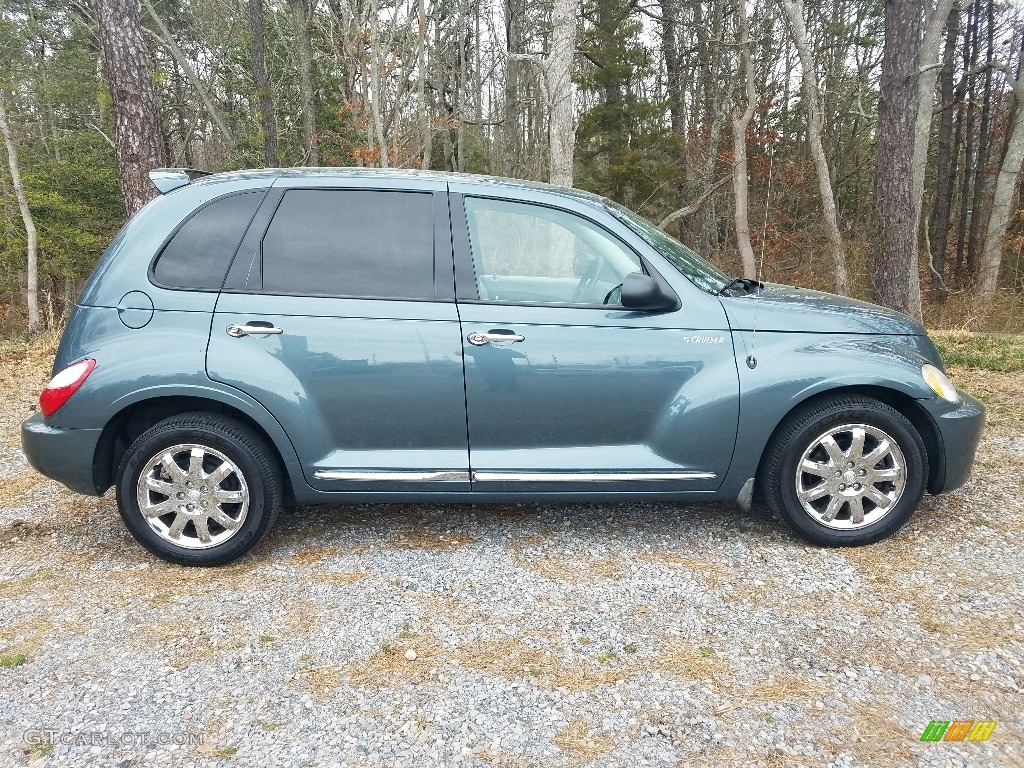 2006 PT Cruiser Limited - Magnesium Green Pearl / Pastel Slate Gray photo #6