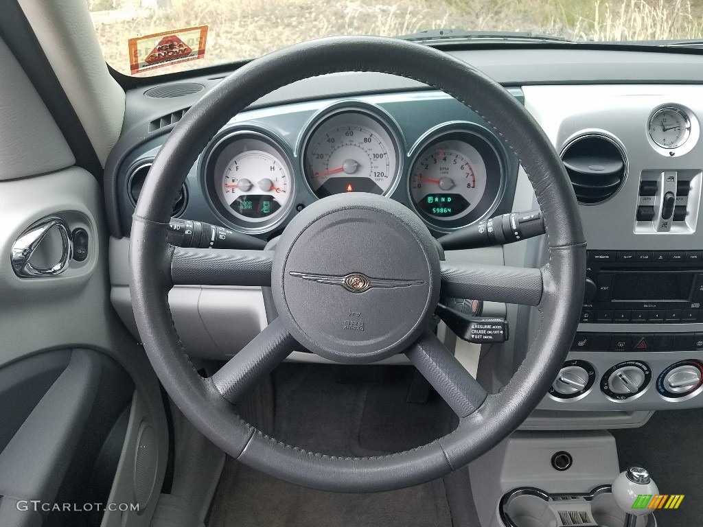 2006 PT Cruiser Limited - Magnesium Green Pearl / Pastel Slate Gray photo #18