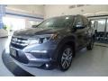 Modern Steel Metallic 2018 Honda Pilot Elite AWD