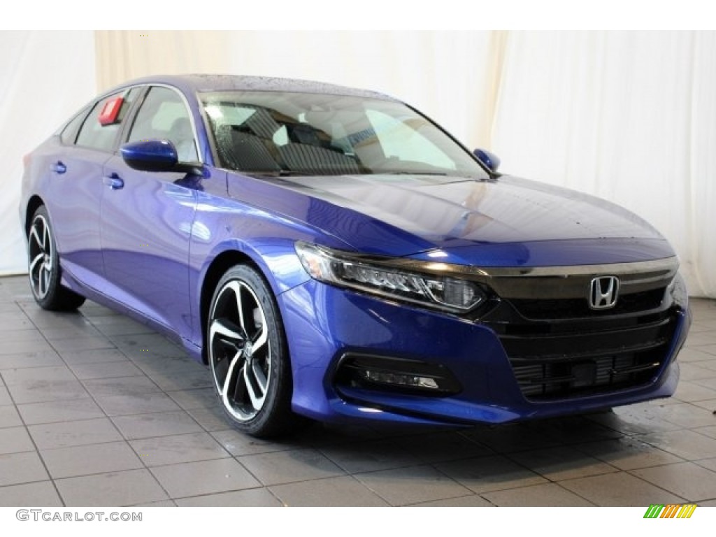 2018 Accord Sport Sedan - Still Night Pearl / Black photo #2