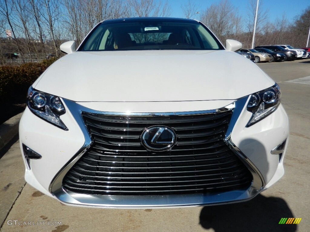 2018 ES 350 - Eminent White Pearl / Flaxen photo #1