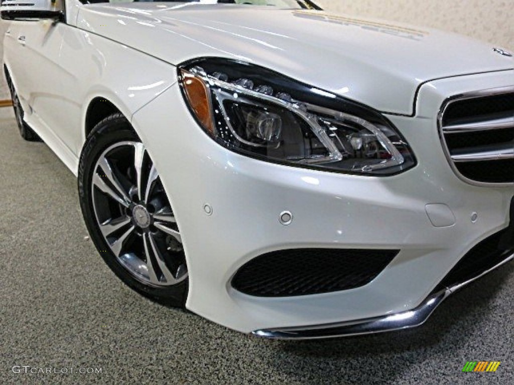 2014 E 350 4Matic Sedan - Diamond White Metallic / Chestnut Brown/Black photo #6