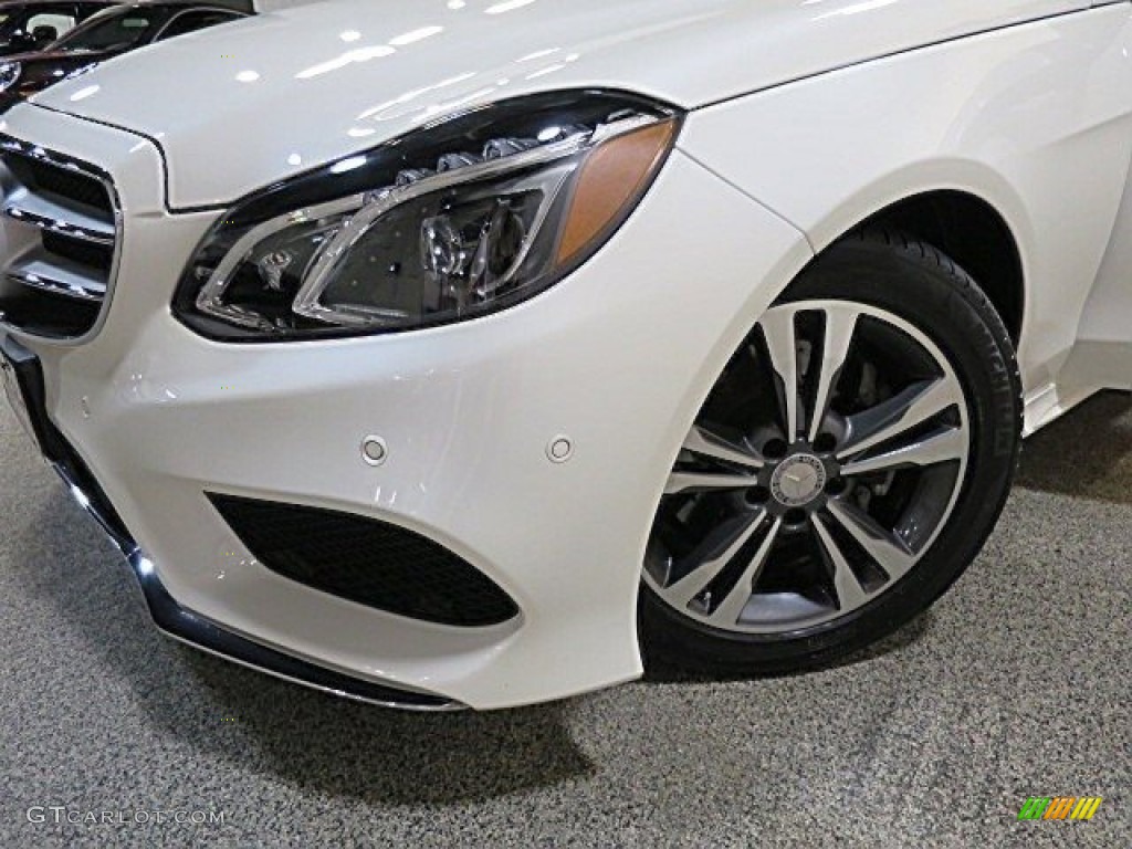 2014 E 350 4Matic Sedan - Diamond White Metallic / Chestnut Brown/Black photo #7