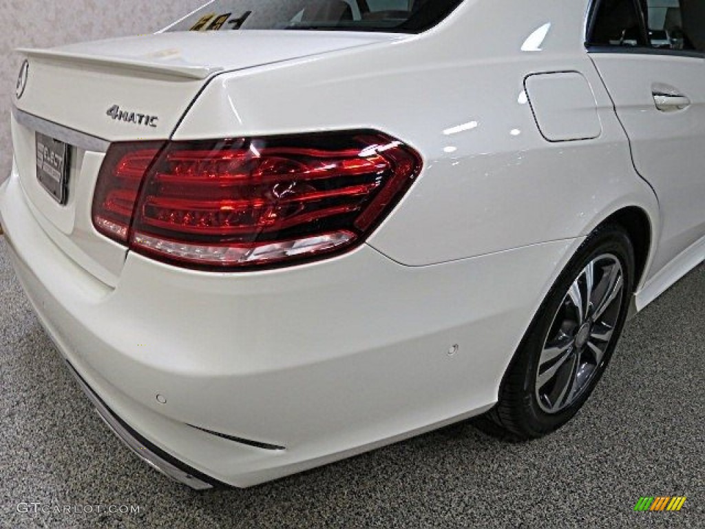 2014 E 350 4Matic Sedan - Diamond White Metallic / Chestnut Brown/Black photo #8