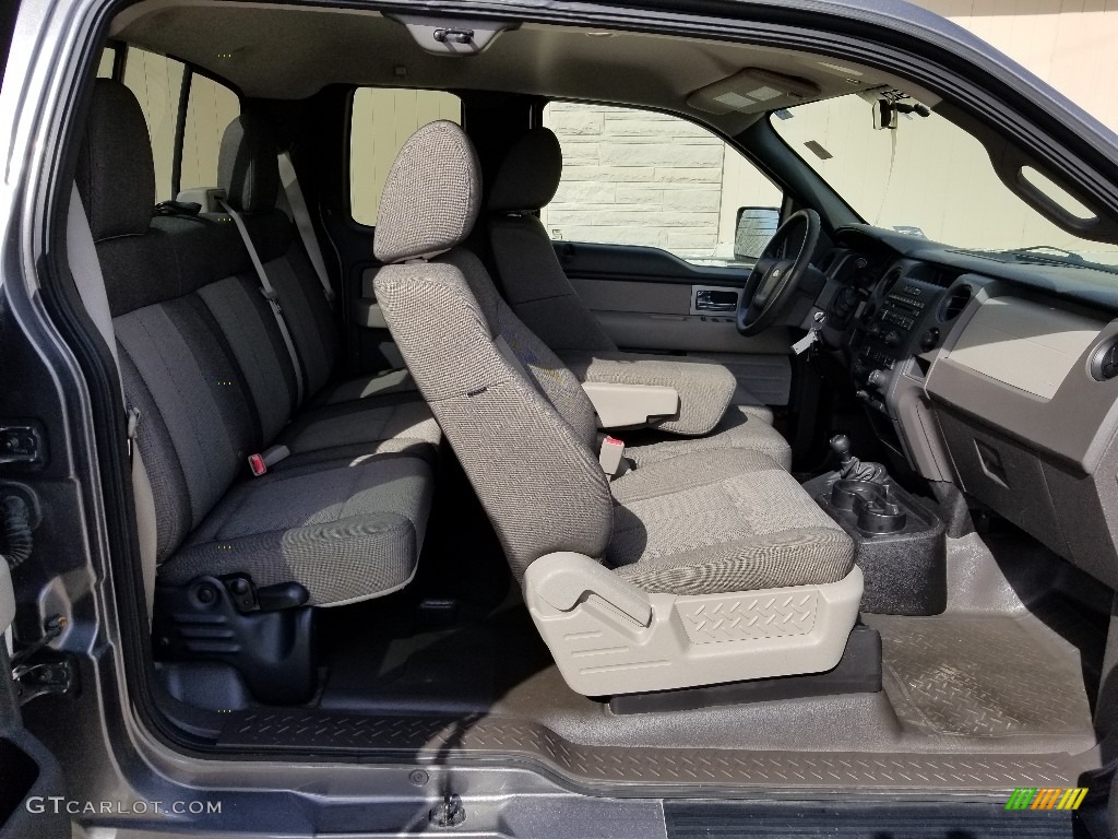 2010 F150 STX SuperCab 4x4 - Sterling Grey Metallic / Medium Stone photo #18