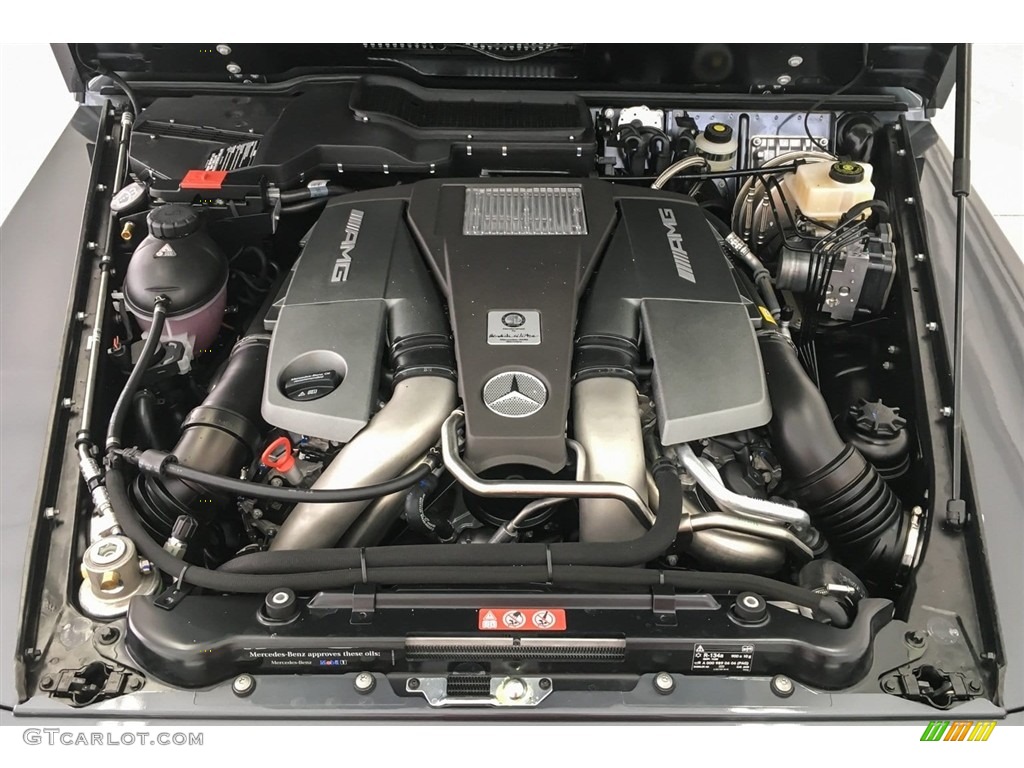 2018 Mercedes-Benz G 63 AMG 5.5 Liter AMG biturbo DOHC 32-Valve VVT V8 Engine Photo #126502436