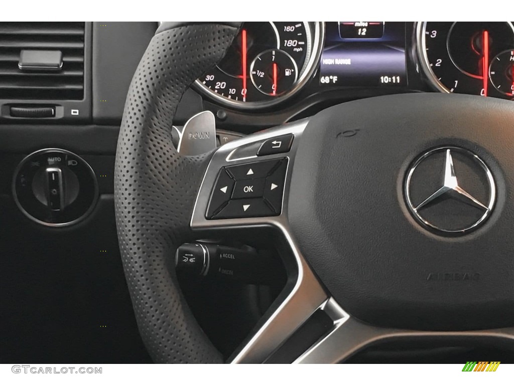 2018 Mercedes-Benz G 63 AMG designo Black Steering Wheel Photo #126502721