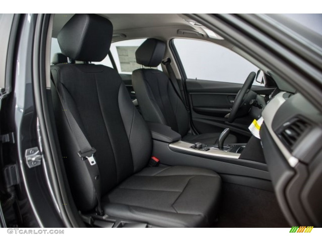 2018 3 Series 320i Sedan - Mineral Grey Metallic / Black photo #2