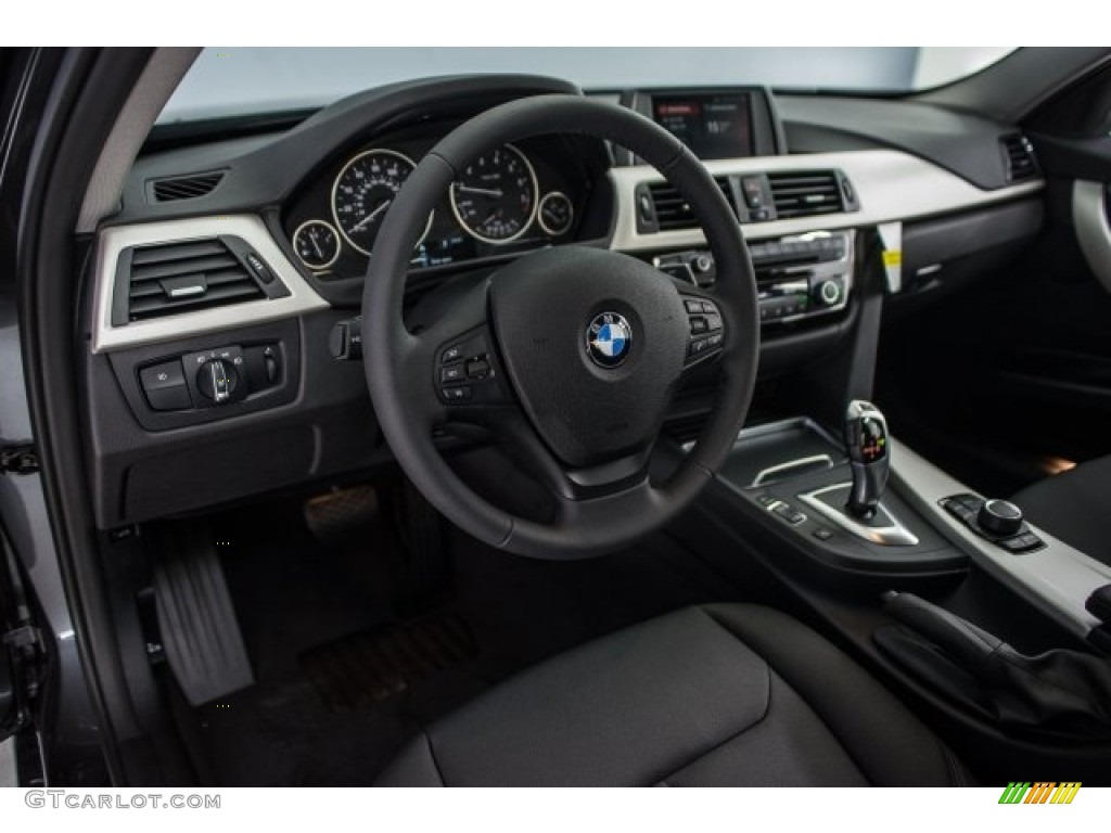 2018 3 Series 320i Sedan - Mineral Grey Metallic / Black photo #6
