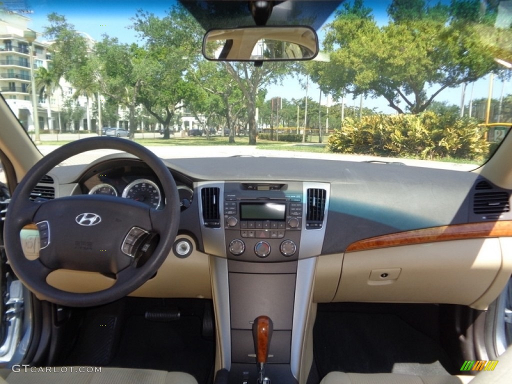 2009 Sonata GLS - Medium Silver Blue / Camel photo #2