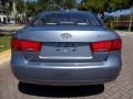 2009 Medium Silver Blue Hyundai Sonata GLS  photo #7