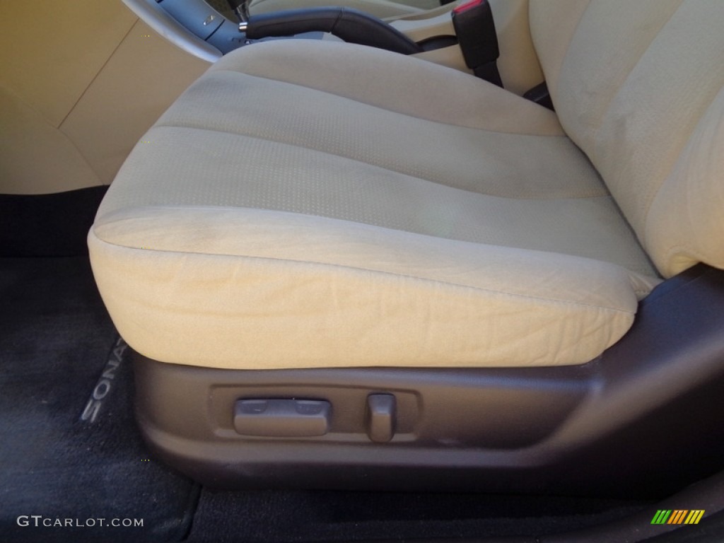 2009 Sonata GLS - Medium Silver Blue / Camel photo #10