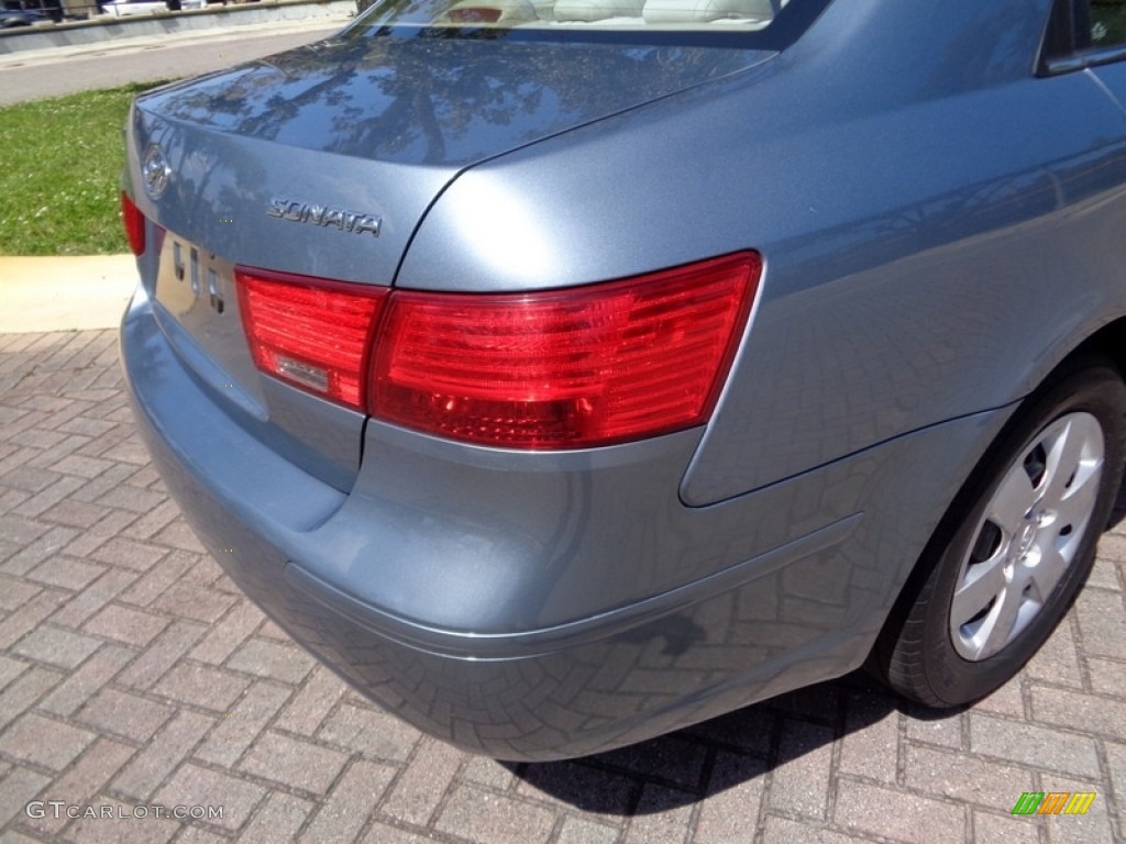 2009 Sonata GLS - Medium Silver Blue / Camel photo #20