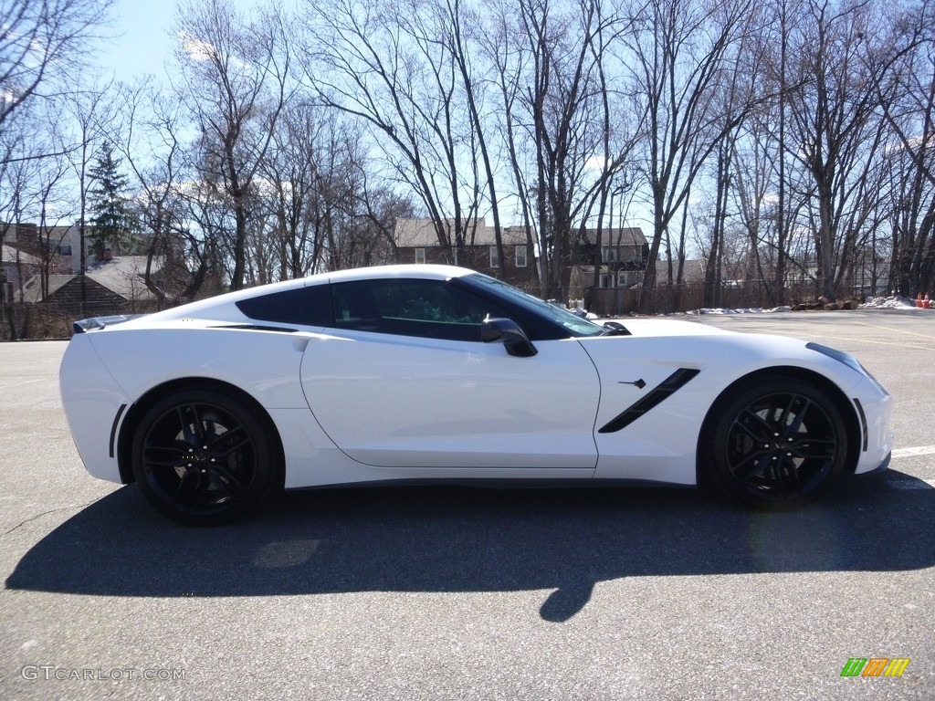 Arctic White 2016 Chevrolet Corvette Stingray Coupe Exterior Photo #126504431