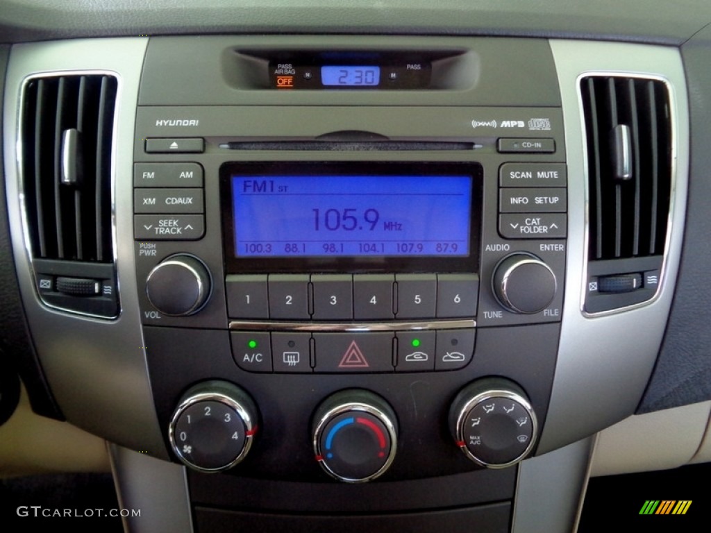 2009 Sonata GLS - Medium Silver Blue / Camel photo #23