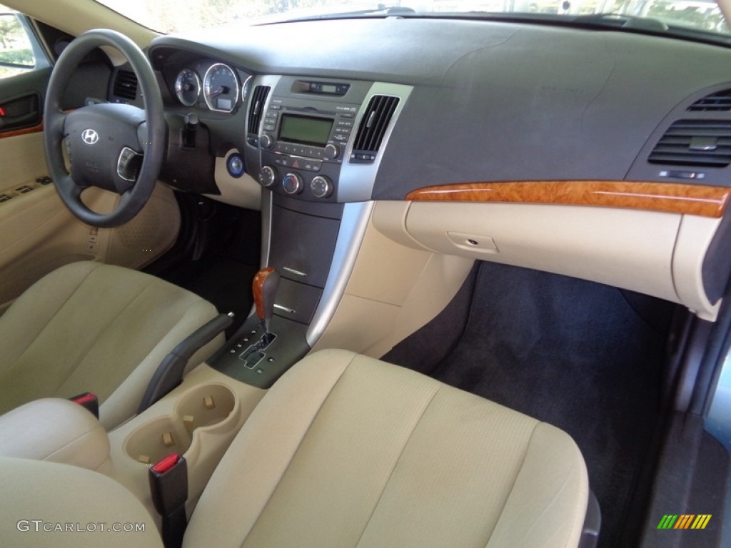 2009 Sonata GLS - Medium Silver Blue / Camel photo #36