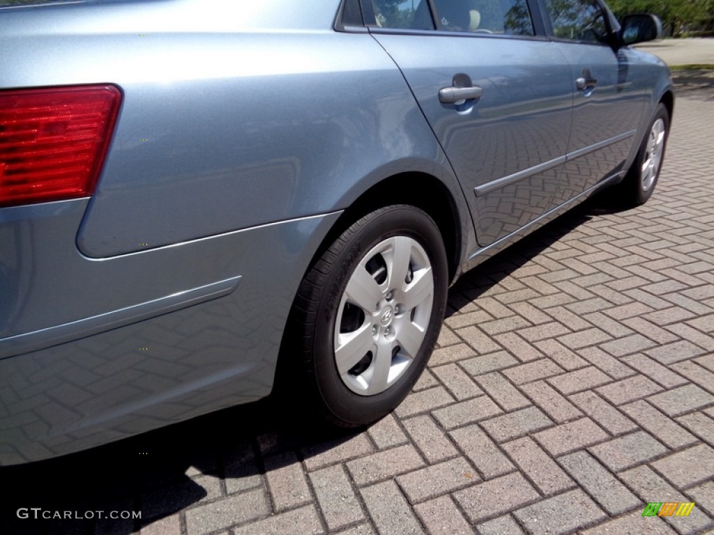 2009 Sonata GLS - Medium Silver Blue / Camel photo #38