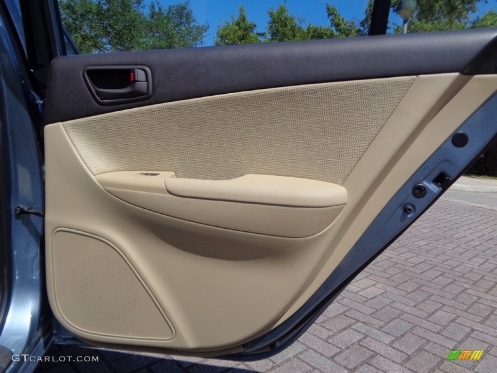 2009 Sonata GLS - Medium Silver Blue / Camel photo #39
