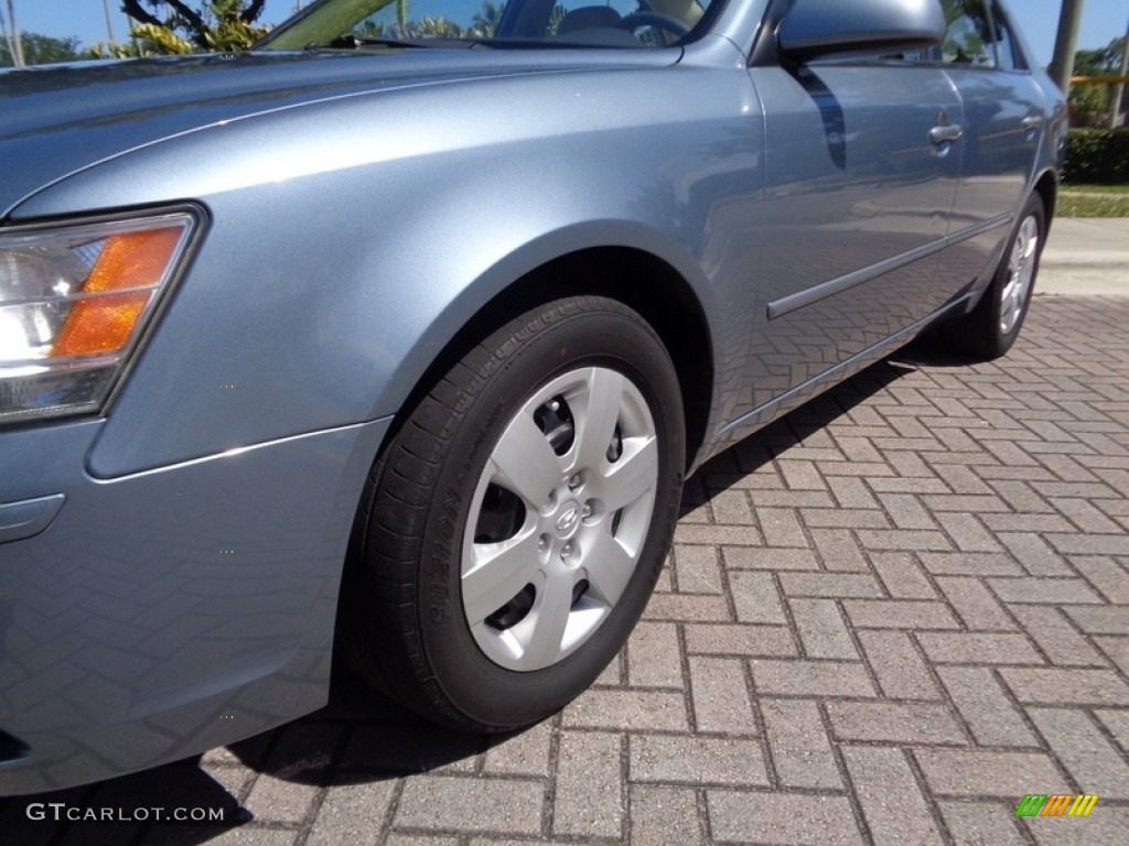 2009 Sonata GLS - Medium Silver Blue / Camel photo #45