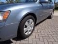 2009 Medium Silver Blue Hyundai Sonata GLS  photo #45