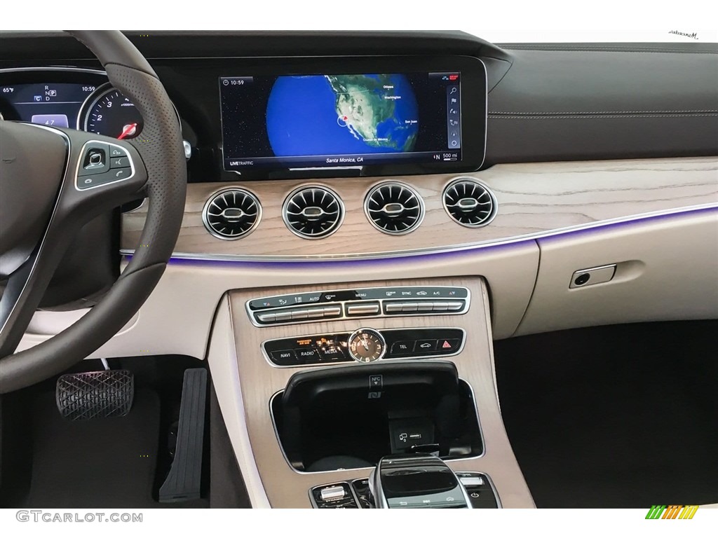 2018 E 400 Coupe - designo Diamond White Metallic / Macchiato Beige/Espresso Brown photo #6