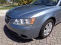 2009 Medium Silver Blue Hyundai Sonata GLS  photo #52
