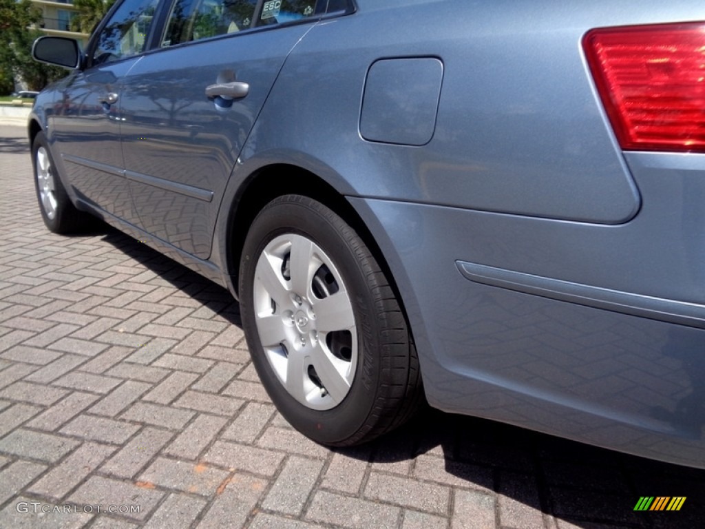 2009 Sonata GLS - Medium Silver Blue / Camel photo #62