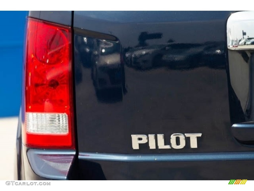 2011 Pilot EX-L - Bali Blue Pearl / Gray photo #11