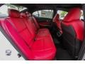 2018 Acura TLX Red Interior Rear Seat Photo