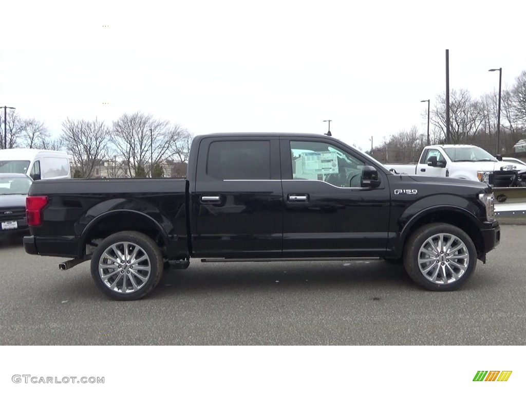 2018 F150 Limited SuperCrew 4x4 - Shadow Black / Limited Navy Pier photo #8